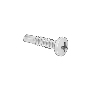 McMaster-Carr (92364A146) - Stainless Steel Pan Head Drilling Screw For ...